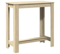 vidaXL Table de Bar chêne Sonoma 102x50x103,5 cm Bois d'ingénierie