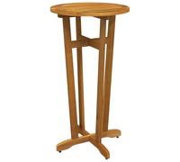 vidaXL Table de bar de jardin Ø60x105 cm Bois d'acacia solide 319698