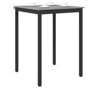 vidaXL Table de Bar Debout Bois d'ingénierie Carré
