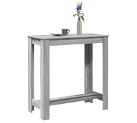vidaXL Table de bar Sonoma gris 102×50×103,5 cm bois d'ingénierie – 854414