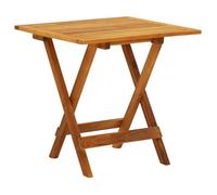 vidaXL Table de bistro 46x46x47 cm Bois d'acacia massif