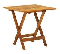 vidaXL Table de bistro 46x46x47 cm Bois d'acacia massif Marron G
