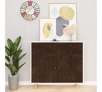 Vidaxl Table De Bistro Ø60x76 Cm Bois D'acacia Massif Marron