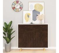 Vidaxl Table De Bistro Ø60x76 Cm Bois D'acacia Massif Marron