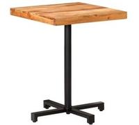 Table de bistro Carrée 60x60x75 cm Bois d'acacia massif