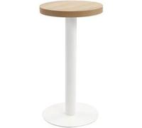 vidaXL Table de bistro 40 cm – MDF – Marron clair