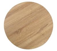 vidaXL Table de bistro Marron clair 60 cm MDF