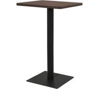 Vidaxl Table De Bistro Cendre Foncé 78,5x78,5x107 Cm