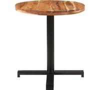 vidaXL Table de bistrot ronde Ø70x75 cm Acacia massif
