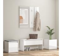 vidaXL Table de chevet 2pcs Sonoma gris 50x30x51,5cm Bois d'ingénierie