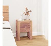 vidaXL Table de chevet 40x30x50 cm bois de teck massif