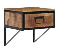 Vidaxl Table De Chevet 40x35x40 Cm Bois De Manguier Massif Marron