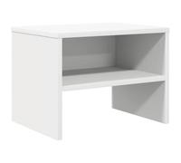 vidaXL Table de chevet Blanc 40 x 30 x 30 cm Aggloméré