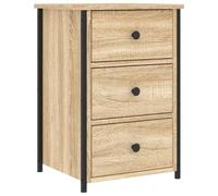 vidaXL Table de chevet chêne sonoma 40x36x60 cm bois d'ingénierie 825995