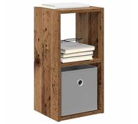 vidaXL Table de Chevet avec tiroir Bois Ancien 25,5 x 22 x 49,5 cm, Salon, Rectangulaire, Design Moderne, Matériau Durable, Grand Espace de Rangement pour Tous Vos Essentiels et décor.