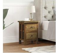 vidaXL Table de chevet Bois de récupération massif 40 x 30 x 51 cm