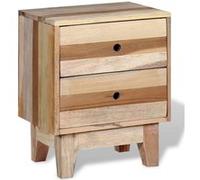 Table De Chevet Bois De Récupération Massif