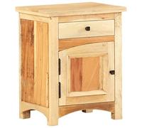 vidaXL Table de Chevet Bois de Récupération Massif Table de Nuit Armoire de Chevet Commode Bout de Canapé Chambre à Coucher Maison