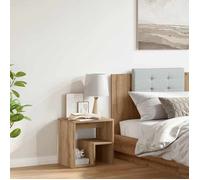 vidaXL Table de chevet chêne artisanal 40x30x40 cm Bois d'ingénierie