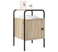 vidaXL Table de Chevet Chêne Sonoma 35 x 36,5 x 56 cm
