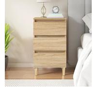 vidaXL Table de chevet chêne sonoma 40x35x70 cm bois d'ingénierie 819663