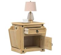 vidaXL Table de chevet Corona 45x35x47,5 cm bois de pin massif, meuble de chevet, table d'appoint, armoire de lit, armoire 4005657