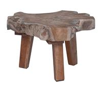 vidaXL Table de Chevet Marron 40 x 40 x 25 cm Bois Recyclé Solide, Chambre, Un Havre de Paix, avec Un lit Confortable, des draps Doux, de la lumière Naturelle et Une déco inspirante.