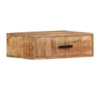 vidaXL Table de chevet murale flottante 40×30×13,5 cm bois de manguier massif