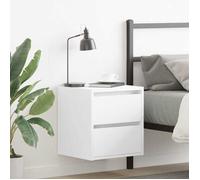 vidaXL Tables de chevet murales 2 pcs vieux bois 38x34x40 cm