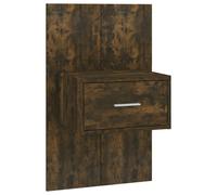 Table de Chevet Murale Chêne Sonoma Table de Nuit Suspendue Chambre vidaXL