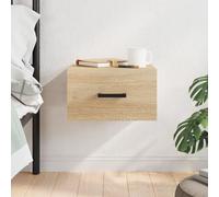 Vidaxl Table De Chevet Murale Chêne Sonoma 35x35x20 Cm