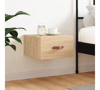Vidaxl Table De Chevet Murale Chêne Sonoma 35x35x20 Cm