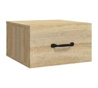 Vidaxl Table De Chevet Murale Chêne Sonoma 35x35x20 Cm