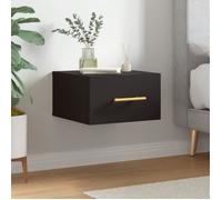 Table de Chevet Murale Armoire de Nuit Rangement Bois d’Ingénierie vidaXL