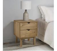 vidaXL Table de chevet OTTA 46×39,5×57 cm Bois de pin massif