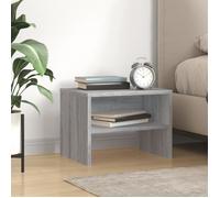 vidaXL Table de chevet Sonoma – gris – 40x30x30 cm – Bois d'ingénierie – 815239