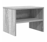 vidaXL Table de chevet Sonoma – gris – 40x30x30 cm – Bois d'ingénierie – 815239
