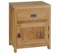 vidaXL Table de chevet teck massif 40x30x50 cm 244484
