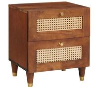 Vidaxl Tables De Chevet Avec Tiroir 40 X 33.5 X 46 Cm