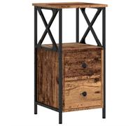 Table de Chevet Armoire de Nuit Rangement Chambre Bois d’Ingénierie vidaXL