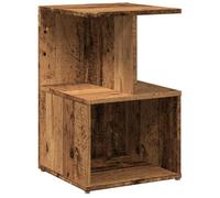 vidaXL Table de chevet vieux bois 35x35x55 cm bois d'ingénierie, table d'appoint, armoire de lit, table d'appoint pour 856530 Marron