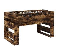 vidaXL Table de Foosball Chêne Fumé 146,5 x 74 x 85 cm