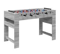 vidaXL Table de Foosball Gris Sonoma 125 x 60,5 x 80 cm