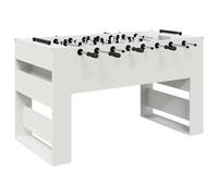 vidaXL Table de Football 2 pcs Blanc 146,5 x 74 x 85 cm