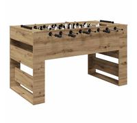 vidaXL Table de Football 2 pcs Chêne artisanal 146,5 x 74 x 85 cm