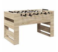 vidaXL Table de Football 2 pcs Chêne Sonoma 146,5 x 74 x 85 cm