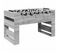 vidaXL Table de Football 2 pcs Gris Sonoma 146,5 x 74 x 85 cm