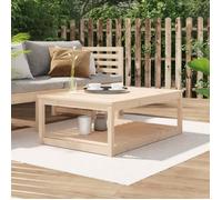 vidaXL Table de jardin 121x82,5x45 cm bois massif de pin 824148