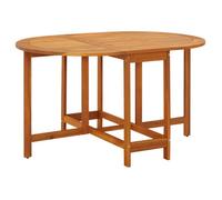 vidaXL Table de jardin 130x90x72 cm Bois d'acacia massif