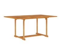 Teck Table de Salle à Manger d'Extérieur Jardin 180 x 90 x 75 cm vidaXL